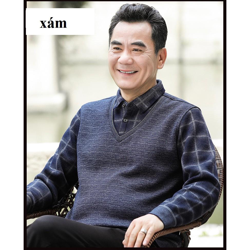 Áo ấm cho bố cho ông lót nỉ