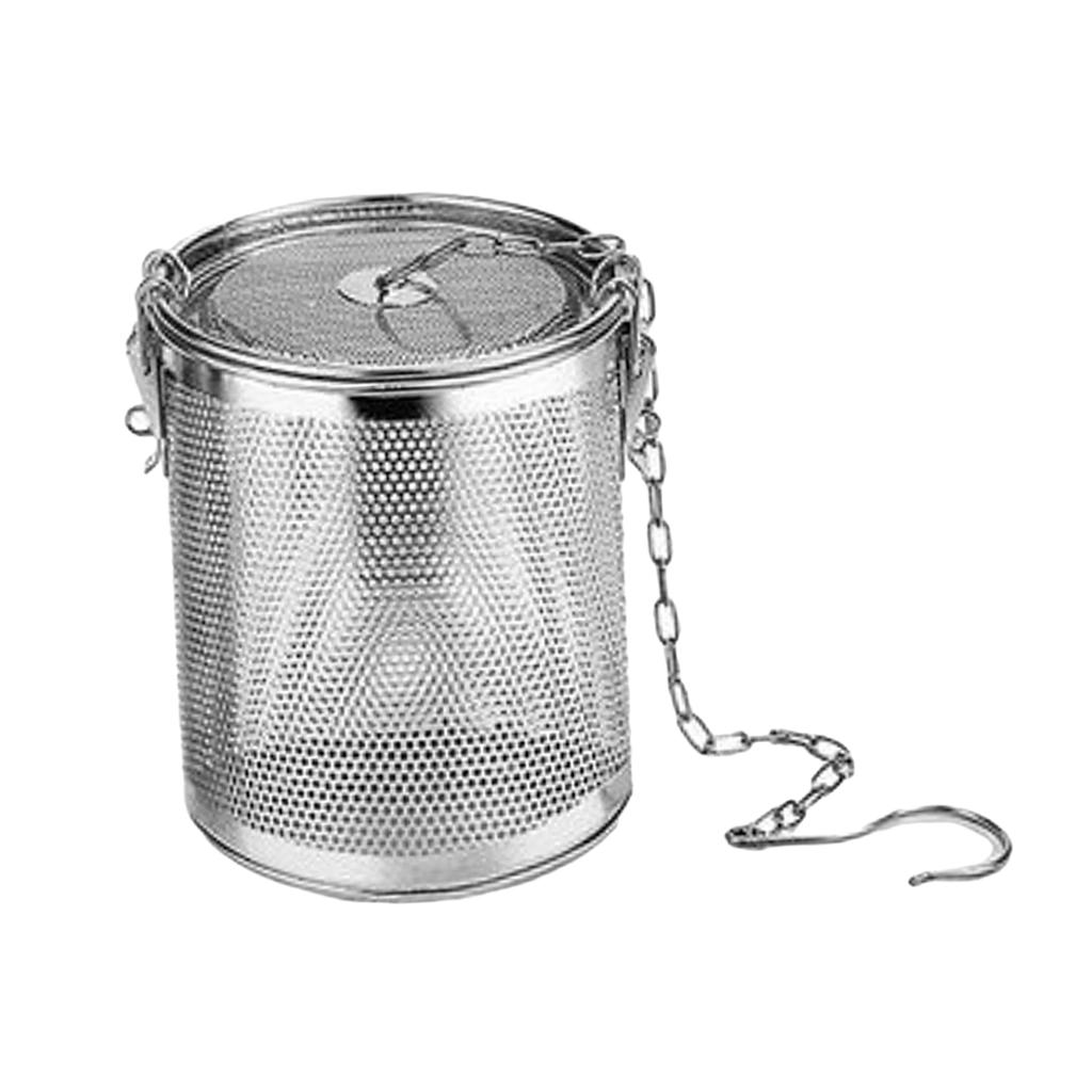 Stainless Steel Cup Strainer Can Strainer Spice Infuser Herbal Strainer Tea Filter Ball Mesh Filter Strainer, 3 Size Selection