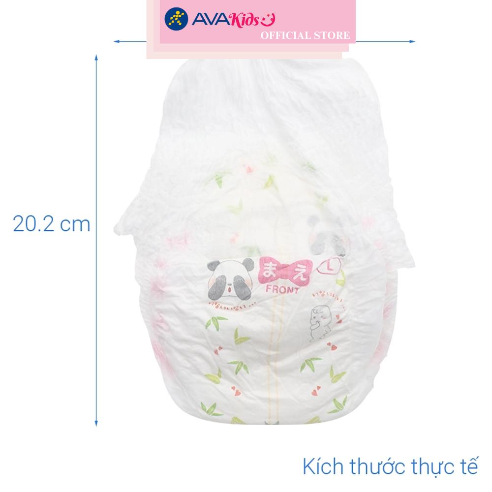 Tã quần cho bé gái Moony man size L 44 miếng (9 - 14 kg)
