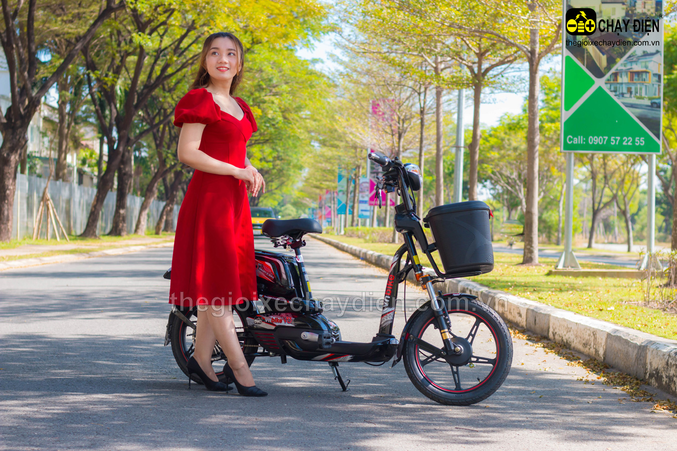 XE ĐẠP ĐIỆN VNBIKE V3 PLUS