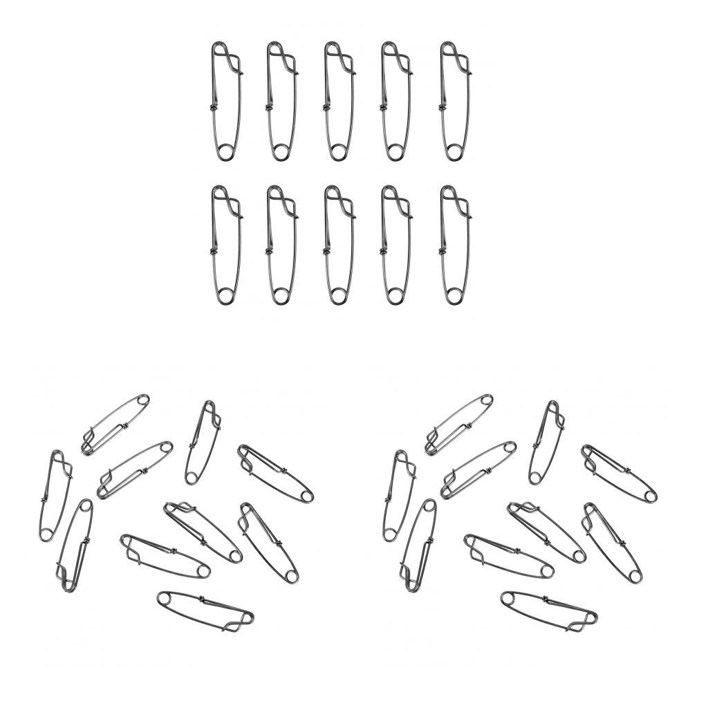 100x Long Line Snap Clips Branch Hanger Snap Fishing Tackles Connectors