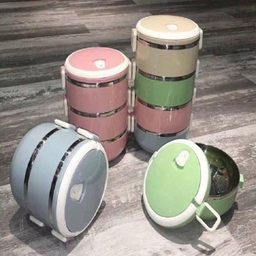 CẶP LỒNG CƠM LÚA MẠCH 4 TẦNG TO RỘNG - TƯƠNG ĐƯƠNG 2800ml