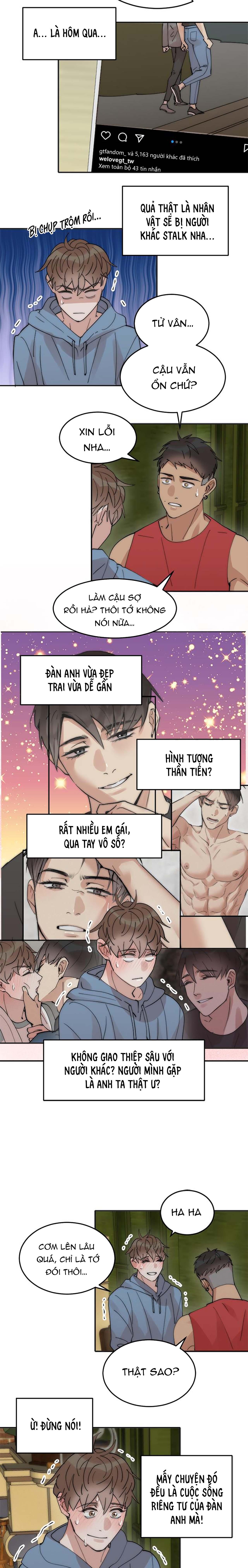 Đàn Anh Sói Ca Cùng Phòng Của Tôi chapter 8