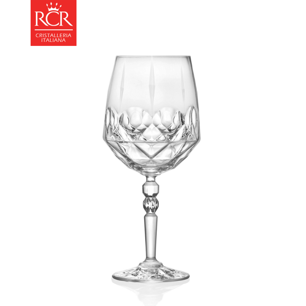 Bộ 6 Ly Rượu Vang Thuỷ Tinh Pha Lê RCR - Alkemist Goblet 530ml