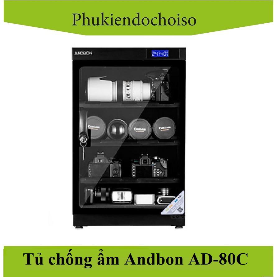 Tủ chống ẩm Andbon AD-80C -Taiwan, Hàng chính hãng
