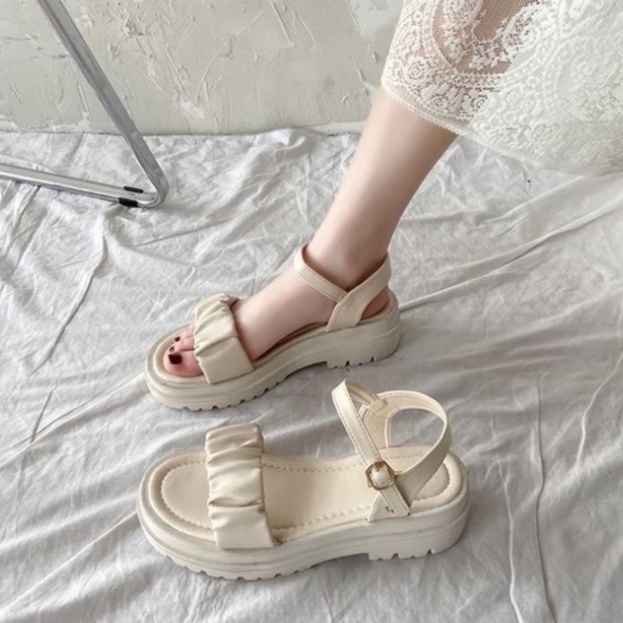 Giày sandal mã LCS62 nhún đế chiến binh mũi hở