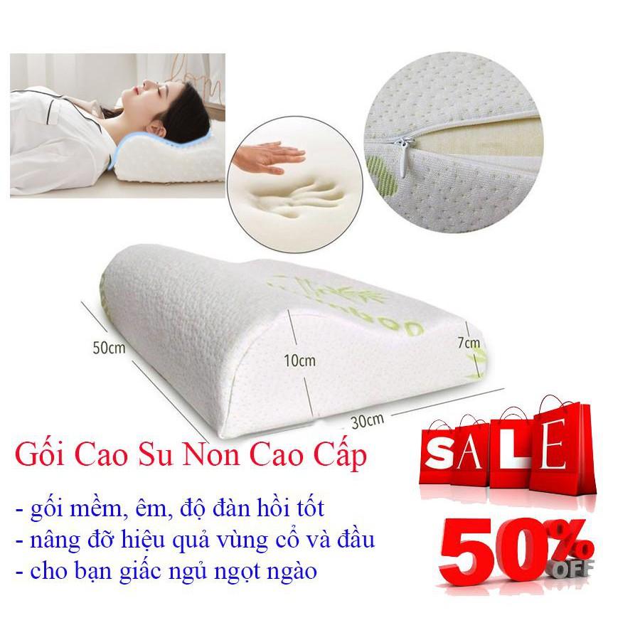 GỐI CAO SU NON LOẠI 1 CAO CẤP HÀN QUỐC