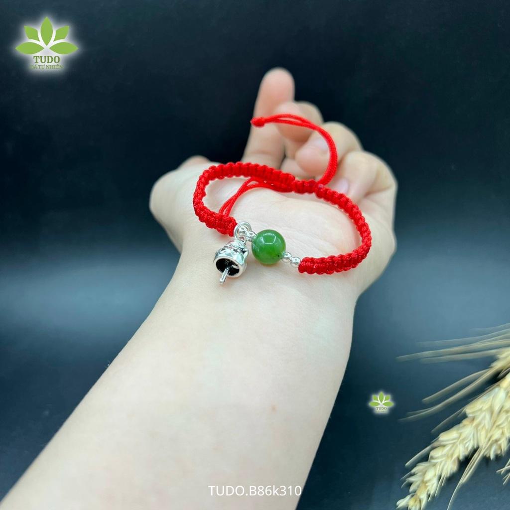 Vòng Tay Nữ Đẹp - Vòng Phong Thủy Đủ 5 Mệnh TUDO B86K310 Vòng Tết Chỉ Đỏ May Mắn Charm Mèo Tài Lộc