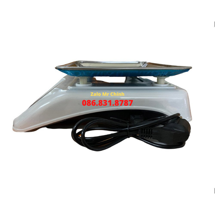 Cân Điện Tử Tích Điện, Tính Tiền Tự Động 40kg ACS723, Chức Năng Cân, Tính Tiền, Trừ Bì, 2 Mặt Hiển Thị