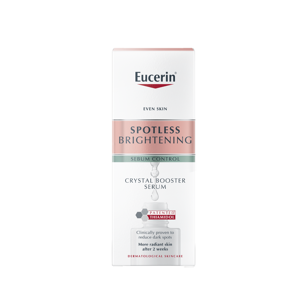 Tinh chất giảm thâm nám chuyên biệt cho da nhờn & hỗn hợp Eucerin Crystal Booster Serum 30ml