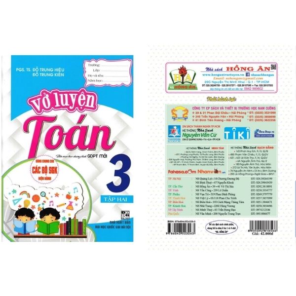 Vở Luyện Toán Lớp 3 - Tập 2 Dùng Chung Cho Các Bộ sách giáo khoa hiện hành -
