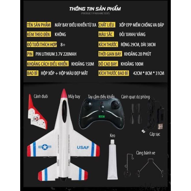 ️ FREESHIP ️ Máy Bay phản Lực Điều Khiển Từ Xa F16