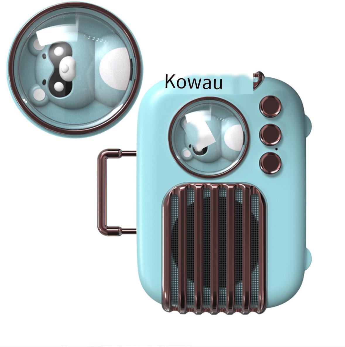 Phong cách mới nhất của phim hoạt hình loa bluetooth cổ điển vali nhỏ sáng tạo loa nhỏ di động ngoài trời loa siêu trầm sáng tạo không dây