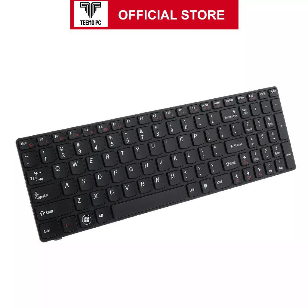 Bàn Phím Tương Thích Cho Laptop Lenovo Ideapad Z560 Z560A Z565 Z565A G570 G575 - Hàng Nhập Khẩu New Seal TEEMO PC KEY800