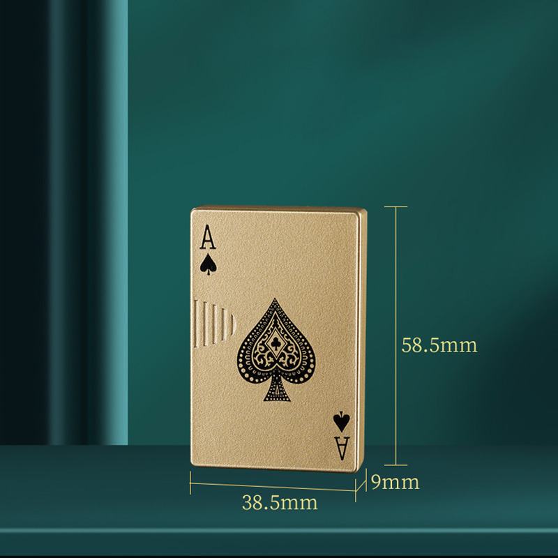 Bật Lửa Điện Hình Lá Bài – Sạc Điện