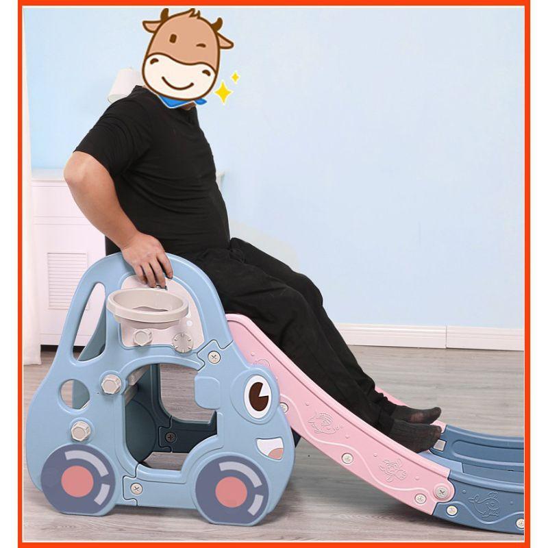 Cầu trượt đơn mẫu ô tô máng dài