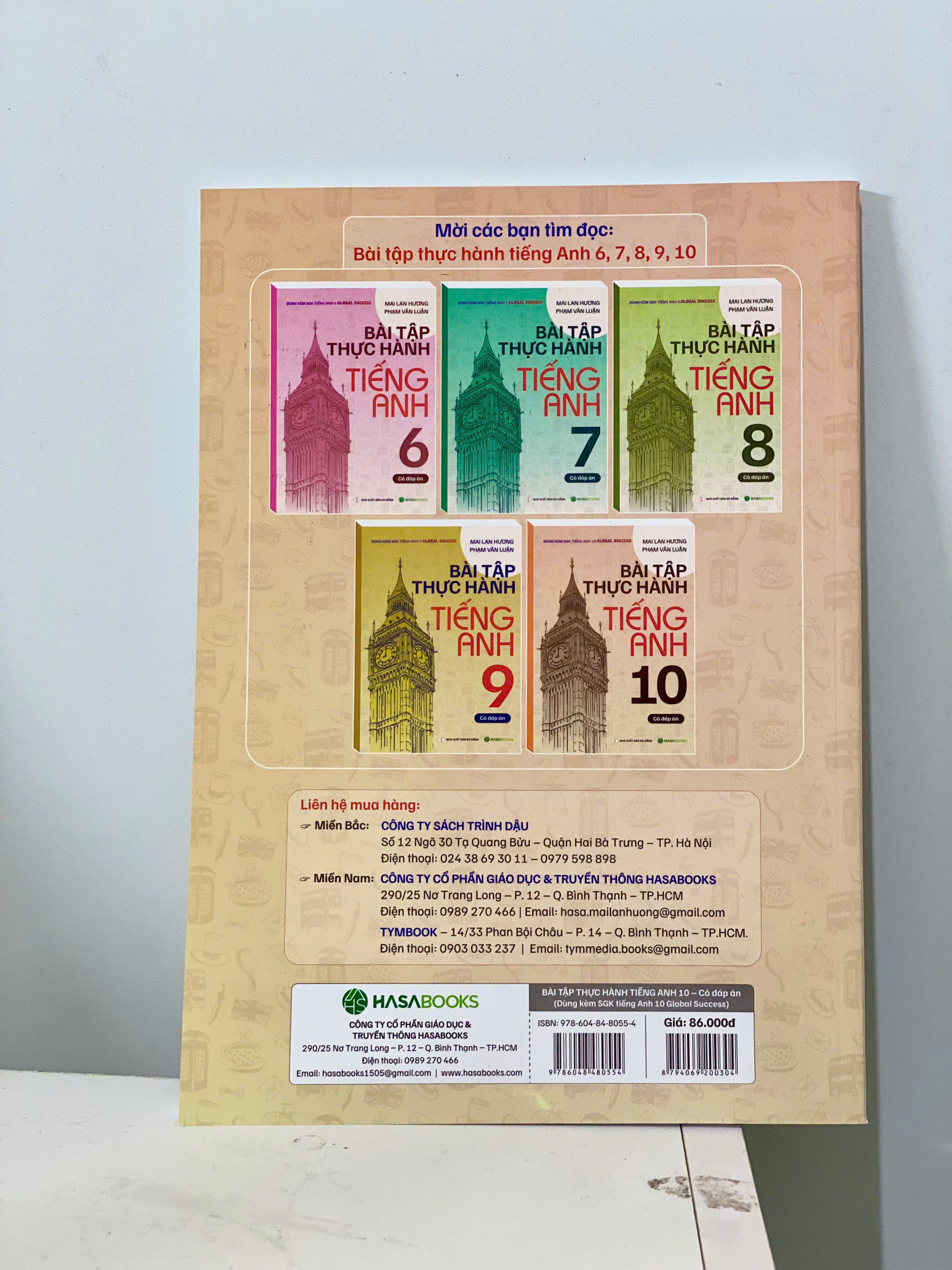 Bài tập thực hành tiếng Anh 10 - Có đáp án (Dùng kèm SGK Global Success) Bản mới 2024