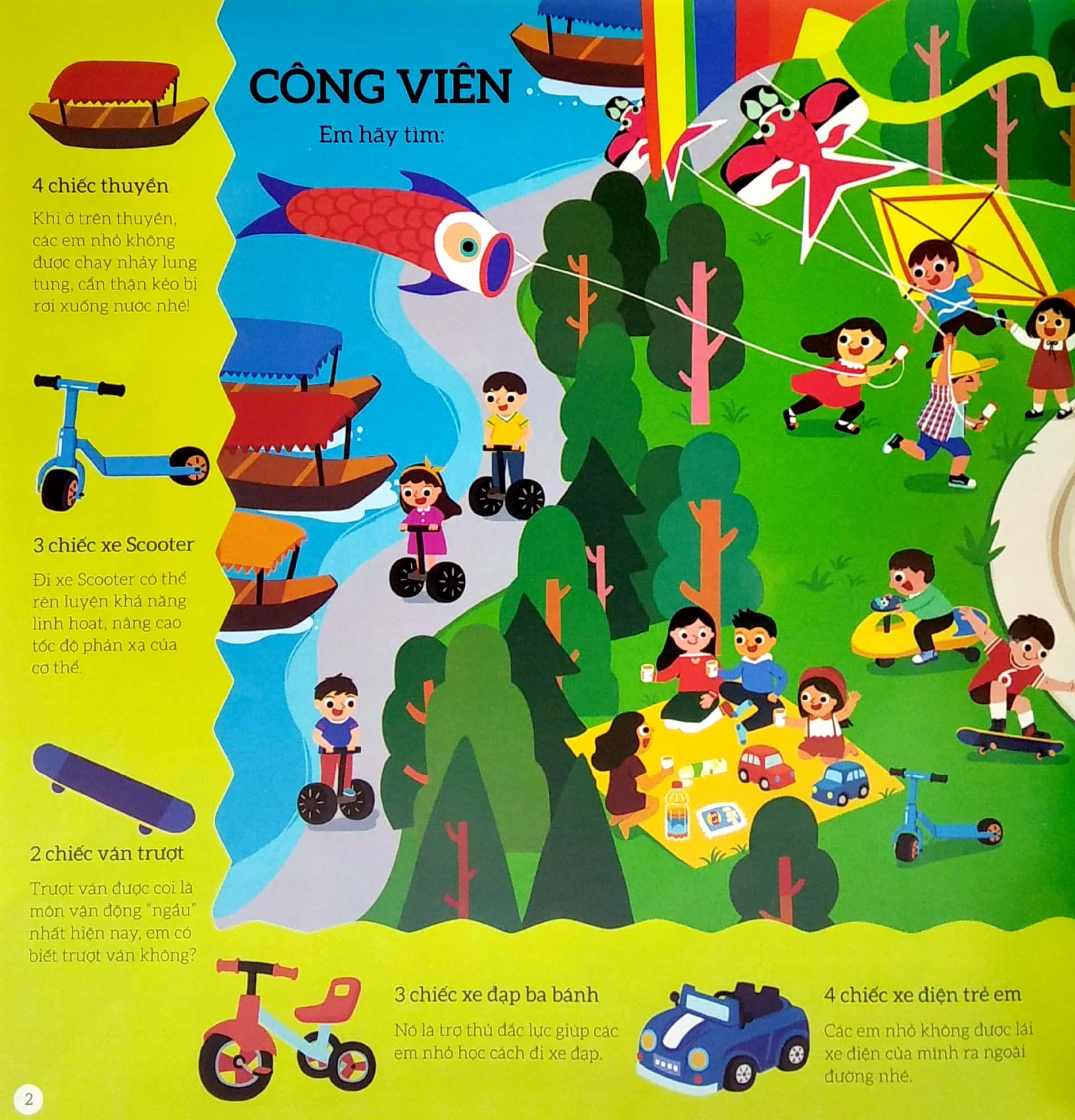Tìm Kiếm Thông Minh - Phát Triển Khả Năng Tập Trung - Phương Tiện Giao Thông