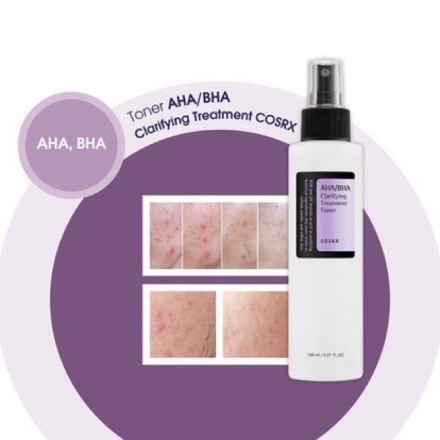 Nước Hoa Hồng Giảm Mụn Cosrx AHA BHA Clarifying Treatment Toner