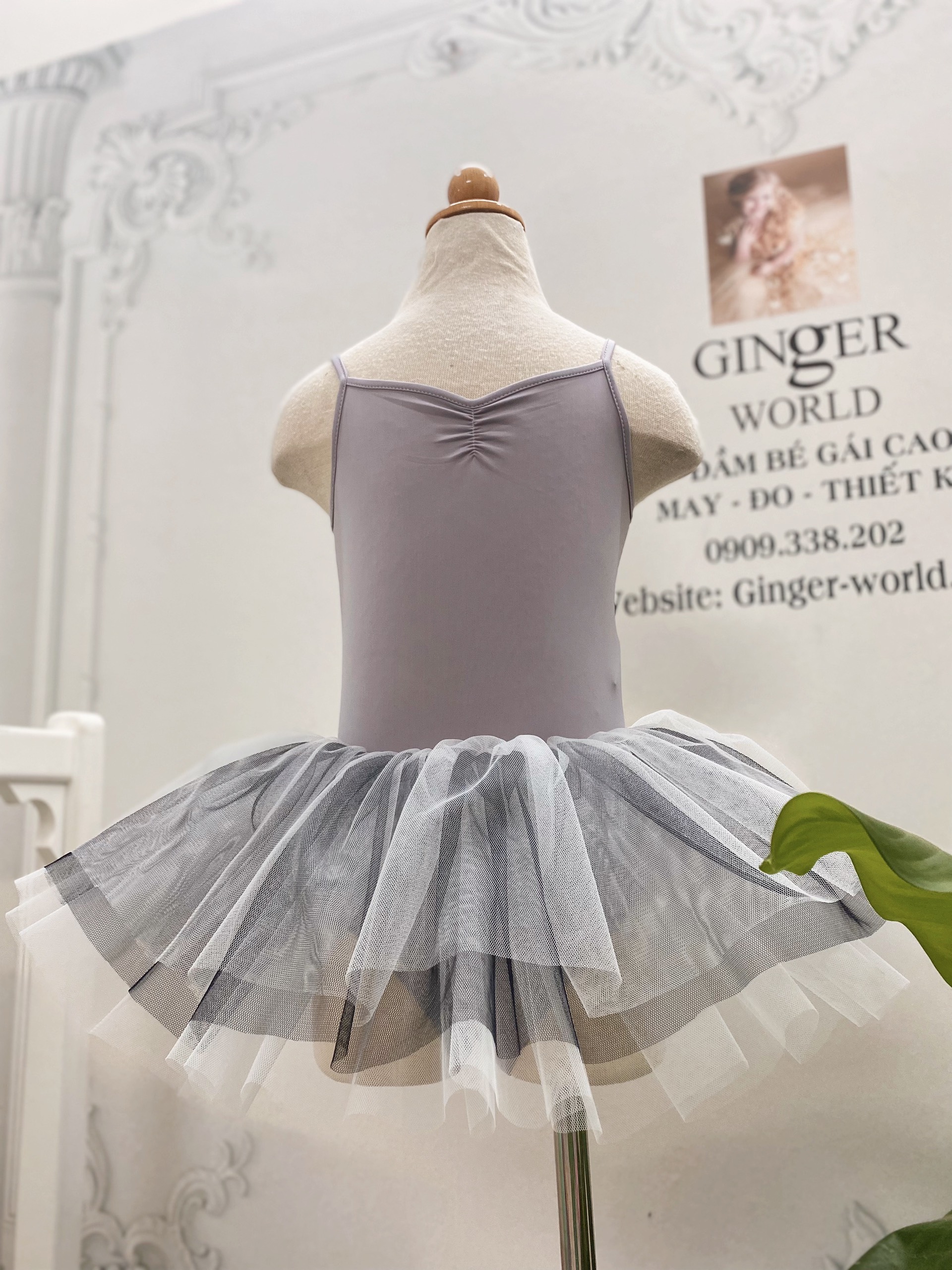 ĐẦM MÚA BALLET CHO BÉ PD399 GINGER WORLD