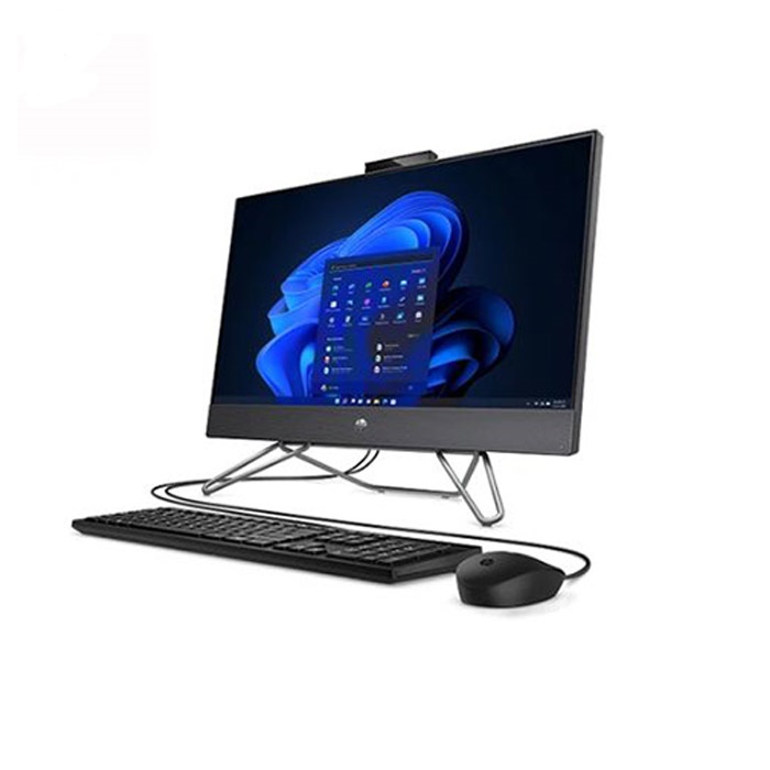 Máy tính để bàn HP ProOne 240 G9 AIO 6M3T0PA  i3-1215U/8GD4/512GSSD/23.8FHD/IPS/WL/BT/KB/M/W11SL/ĐEN Hàng chính hãng