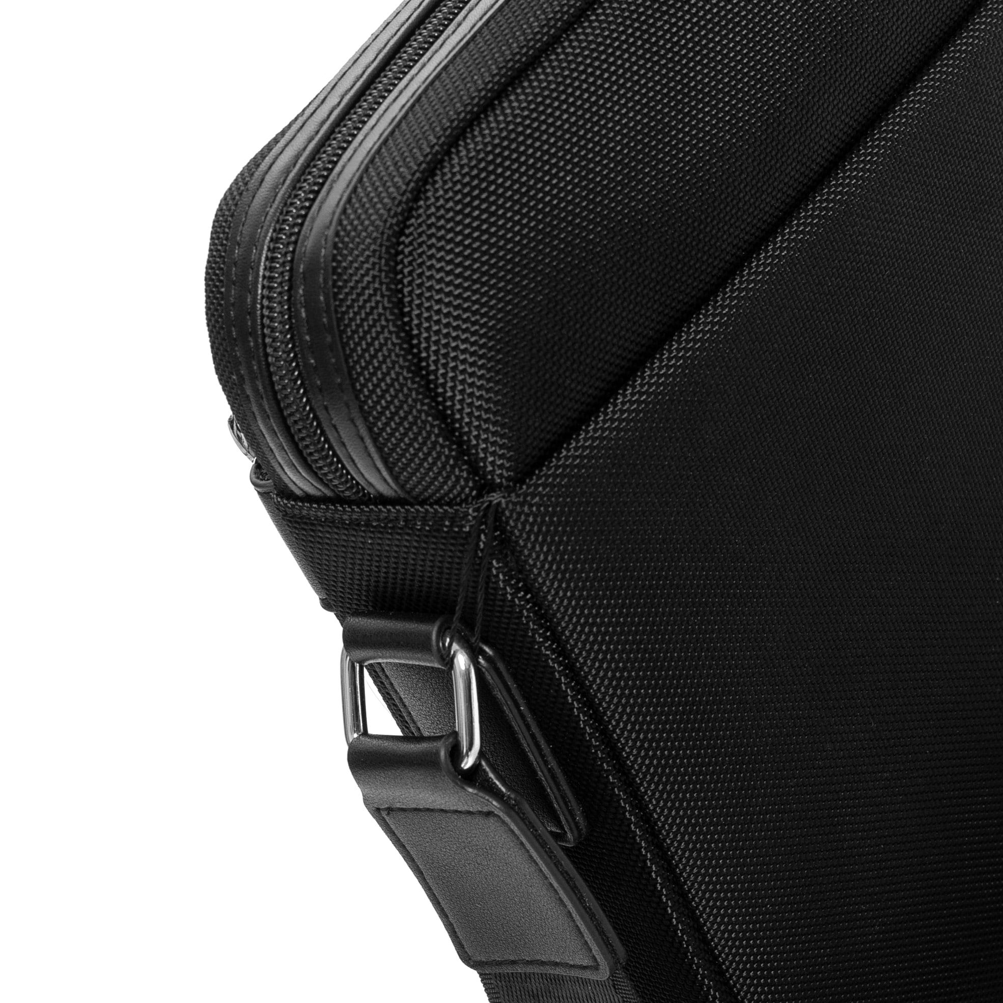 Túi đeo chéo nam màu đen trơn basic vải nylon cao cấp chống thấm nước chính hãng YVan 26001