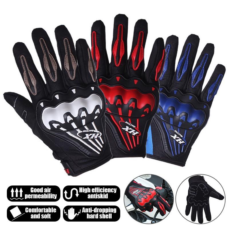 Găng tay lái xe máy bảo vệ ngón tay