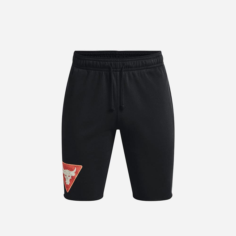Quần ngắn thể thao nam Under Armour Project Rock Terry Tri - 1378017-001