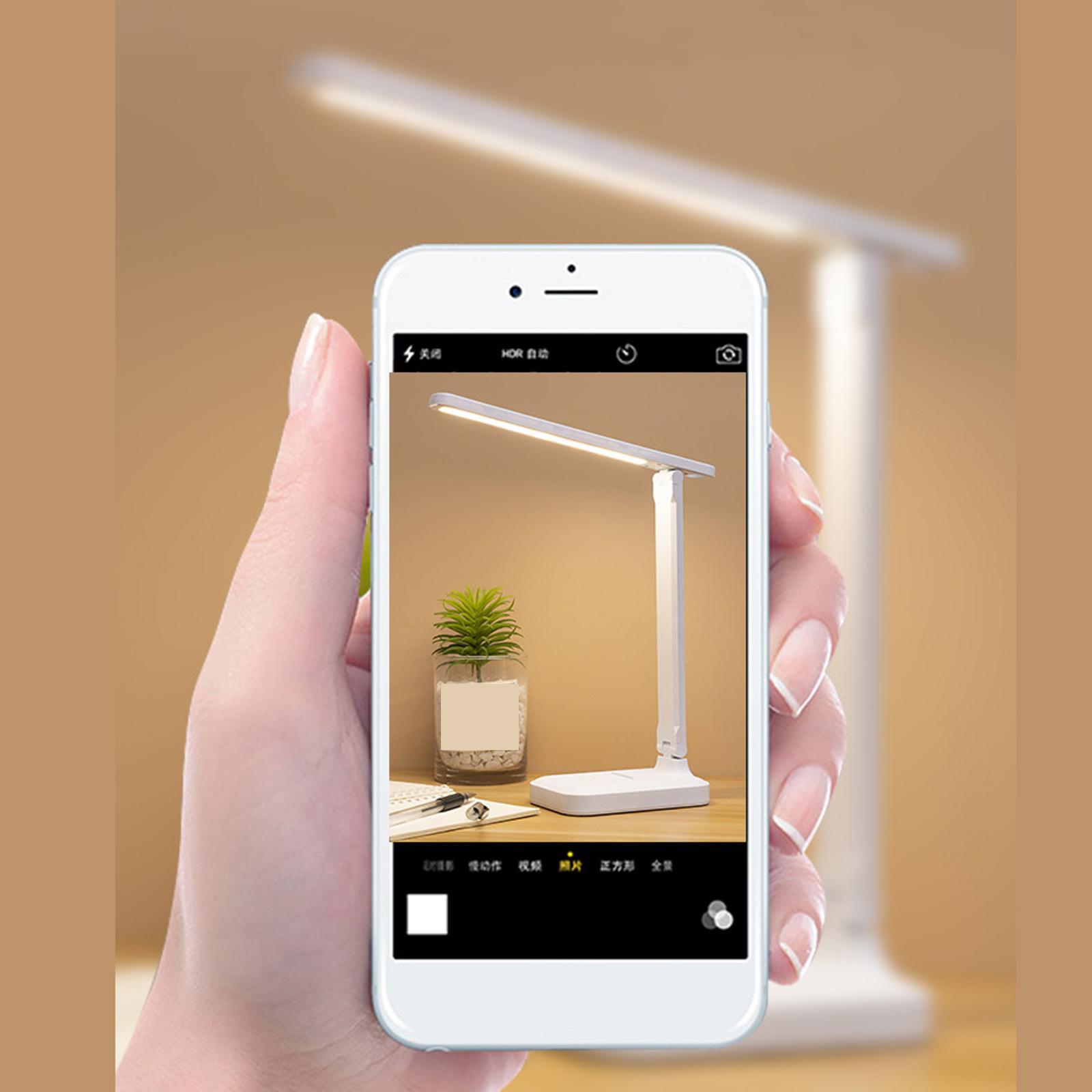 Foldable LED Desk Lamp Bedside Desk for Living Room Bedroom Gift