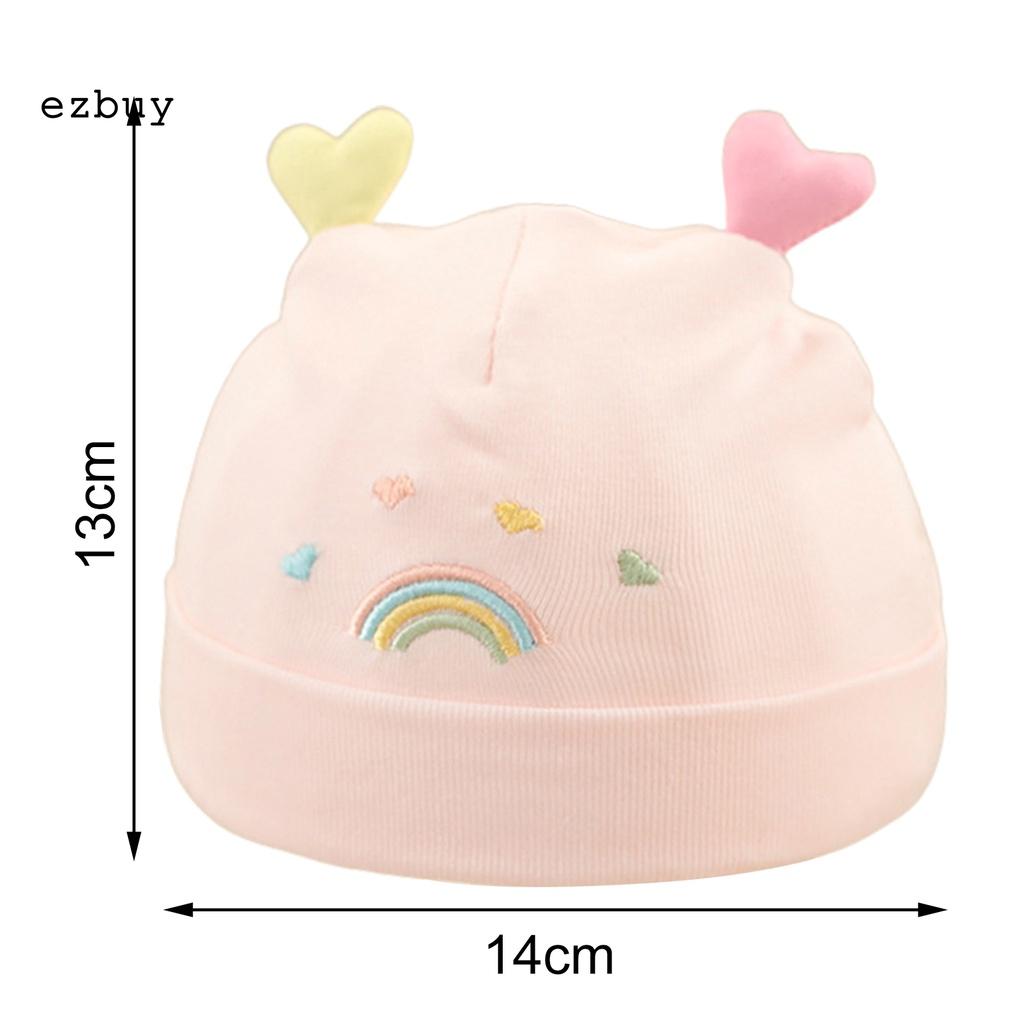 Mũ Beanie Co Giãn Thời Trang Mùa Xuân Đáng Yêu Cho Bé Sơ Sinh