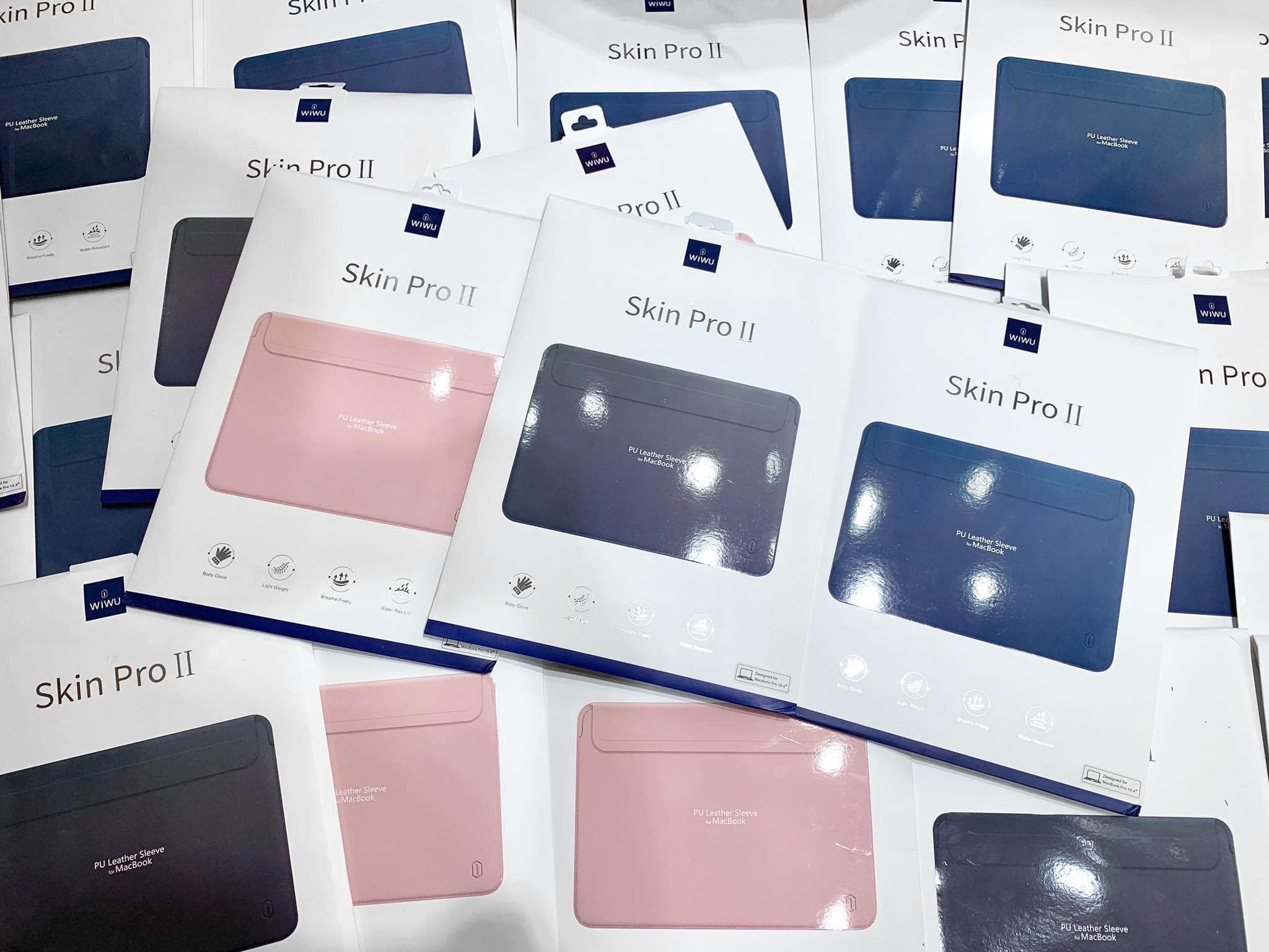 Bao Da Wiwu Skin Pro II Dành Cho Macbook, Laptop Thiết Kế Siêu Mỏng, Có Nắp Đóng Từ Tính An Toàn - Hàng Chính Hãng