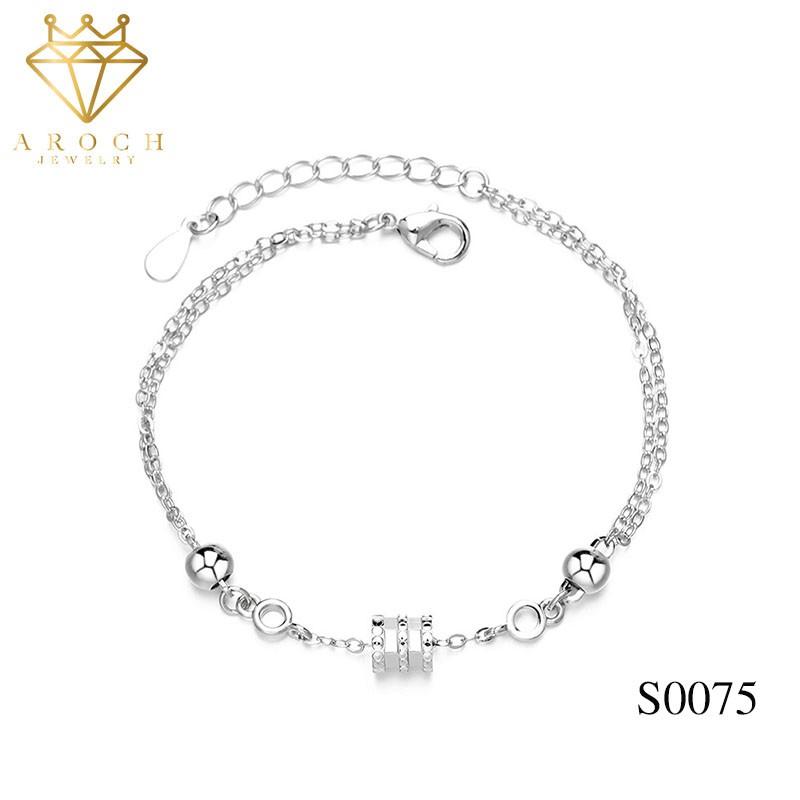 Vòng tay nữ bạc Ý s925 vòng eo nhỏ S0075 - AROCH Jewelry