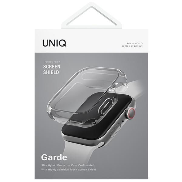 Ốp dành Cho Apple Watch Series 7 UNIQ Garde Hybrid Chính Hãng Bảo Vệ Màn Hình Chống Xước