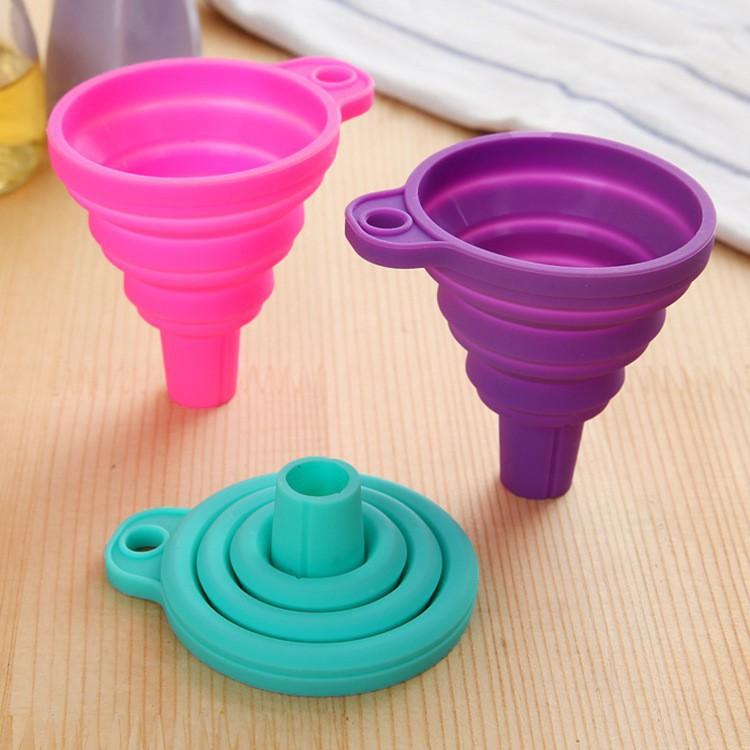 Phễu Silicon Gấp Gọn Loại Dày Siêu Bền Tiện Lợi