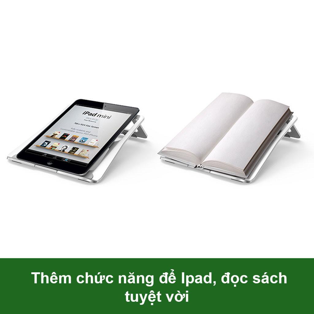 Giá đỡ laptop đế tản nhiệt dành cho laptop macbook ipad DAREU X5P điều chỉnh 5 cấp độ cho máy 10-15,6 inch có thể gập lại - HÀNG CHÍNH HÃNG