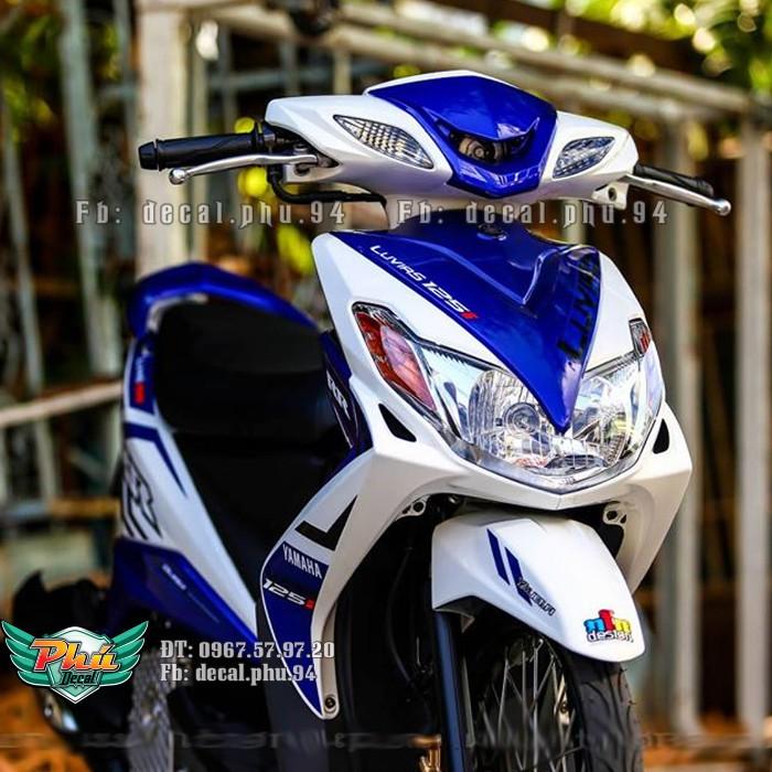 Tem rời Luvias RR trắng xanh