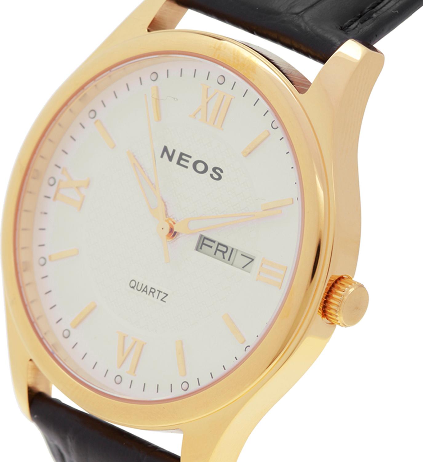 Đồng hồ Neos N-30869M nam dây da