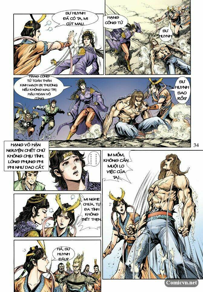 thiên tử truyền kỳ 5 - như lai thần chưởng chapter 23 32