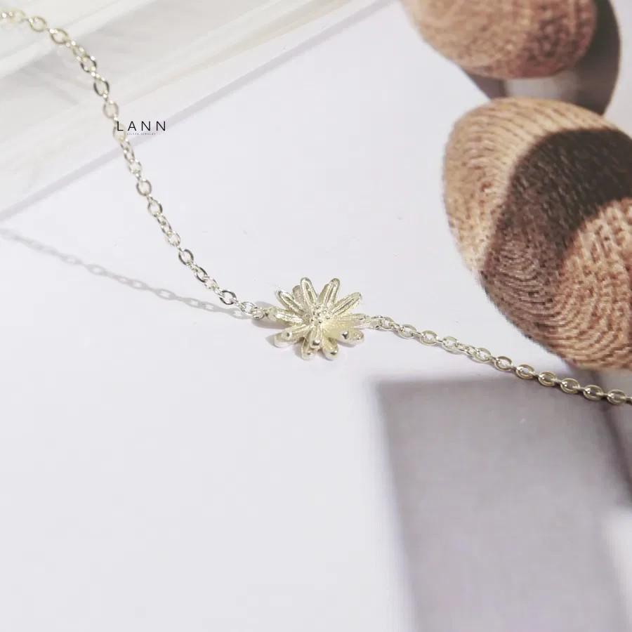 Lắc tay hoa cúc S925 LANN