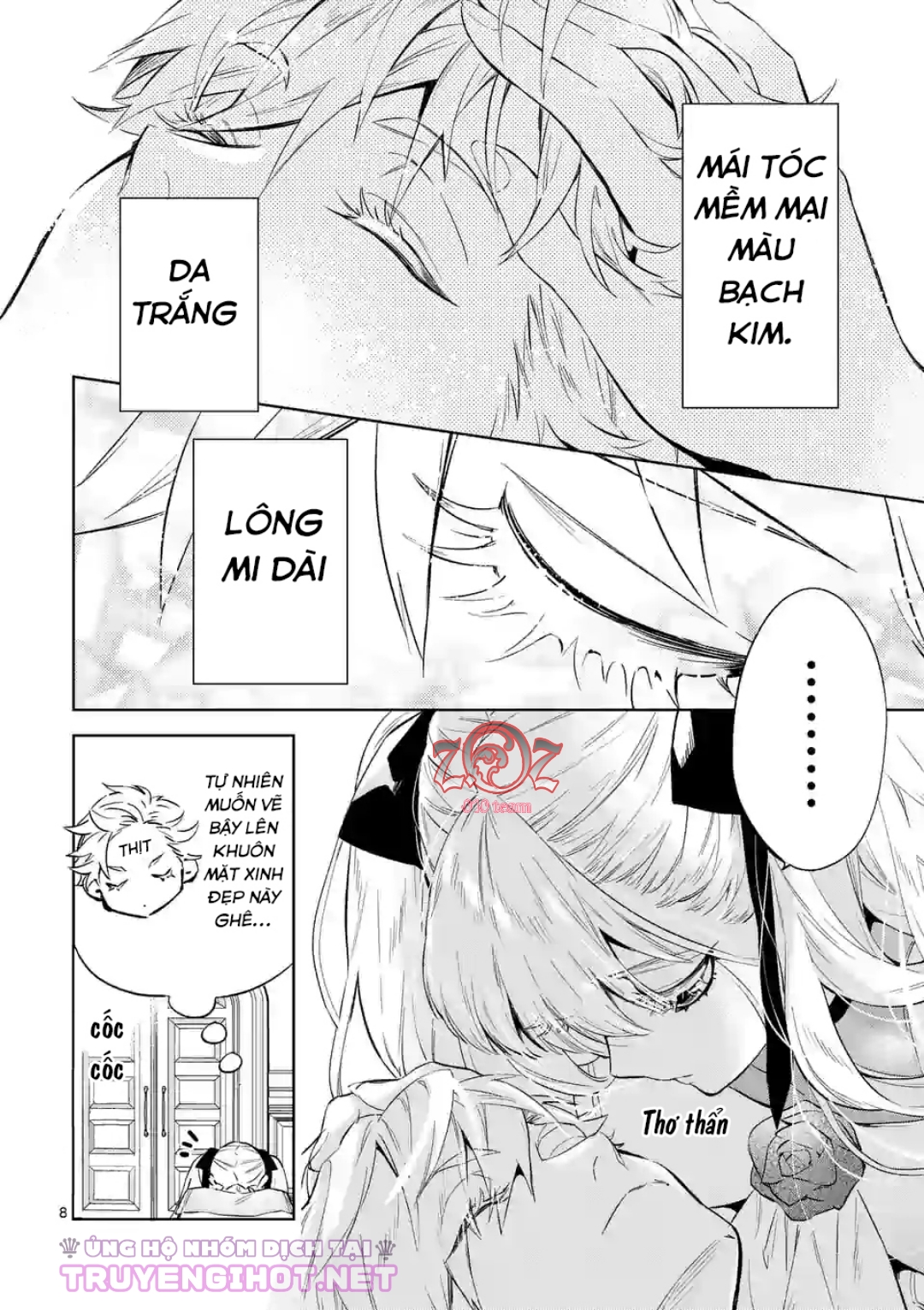 nữ phụ phản diện muốn trở thành một con chim sơn ca chapter 8 9