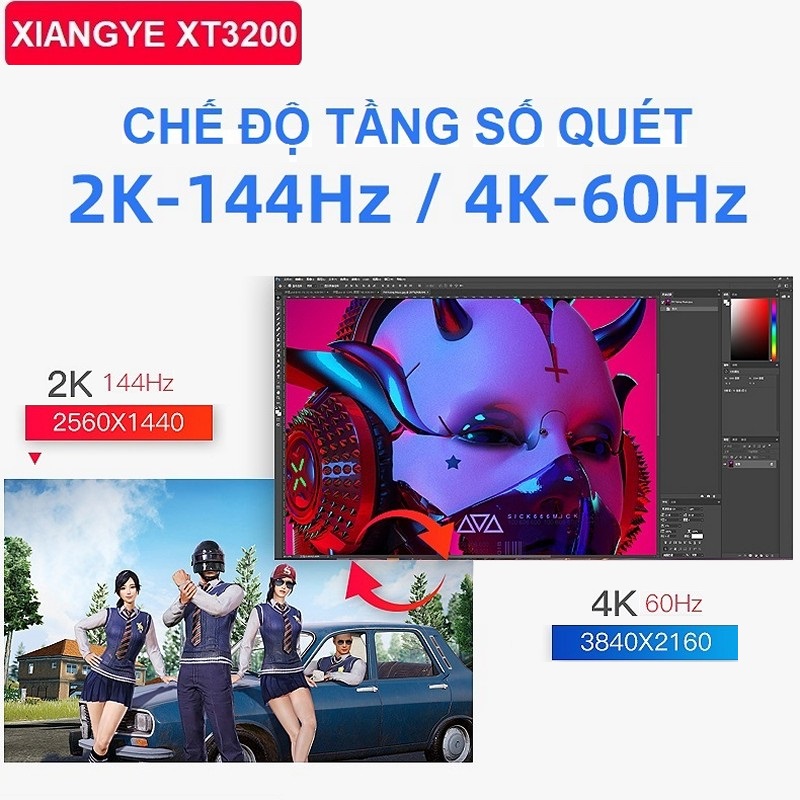 Màn Hình Máy Tính 32 inch UHD 4K (3840 x 2160) XT3200 - Giao hàng toàn quốc