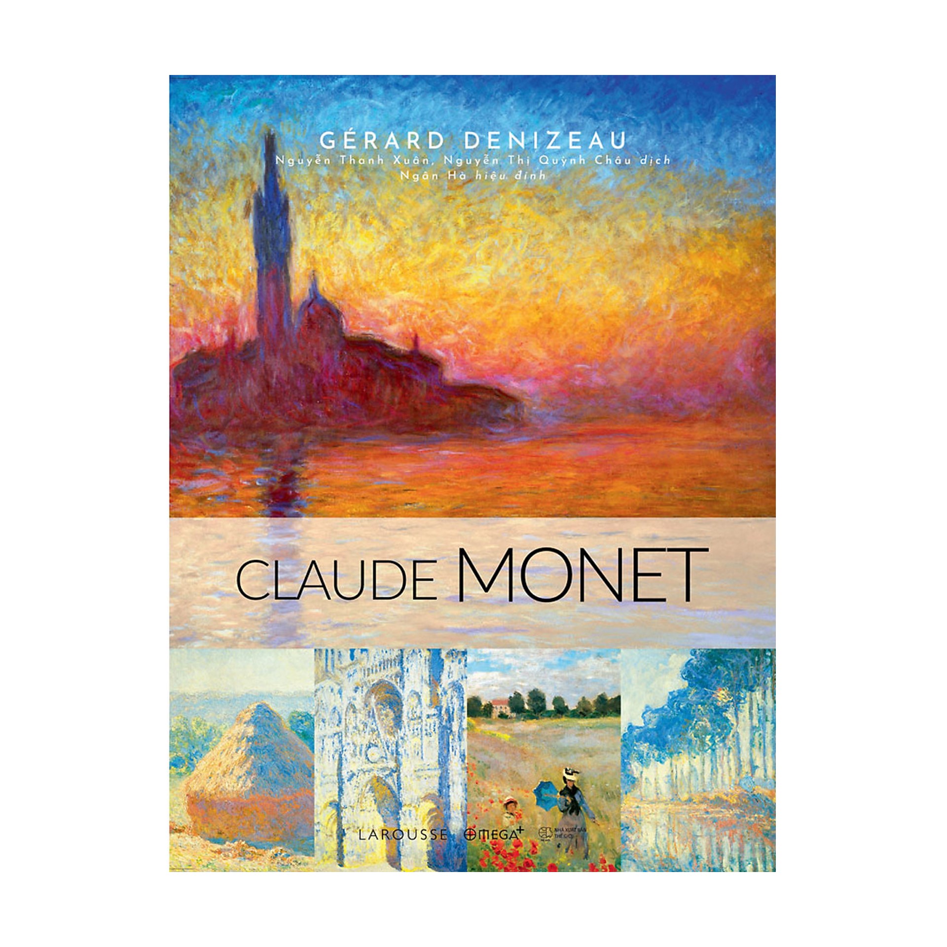 Combo Sách Về Hai Danh Họa Vĩ Đại : Claude Monet + Paul Gauguin