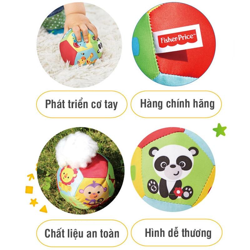 Bóng vải lục lạc cho bé Fisher Price