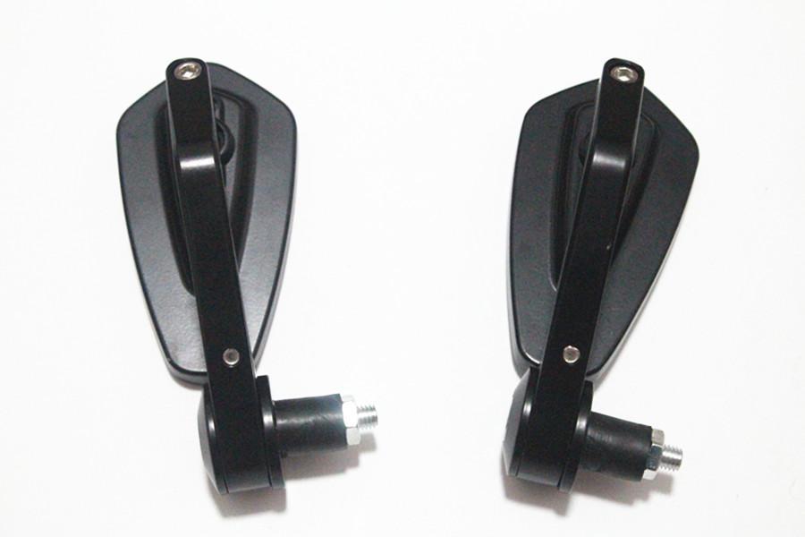 Universal Motorcycle Scooter 360 Aluminum 7/8" 22mm Side Rear View Mirrors