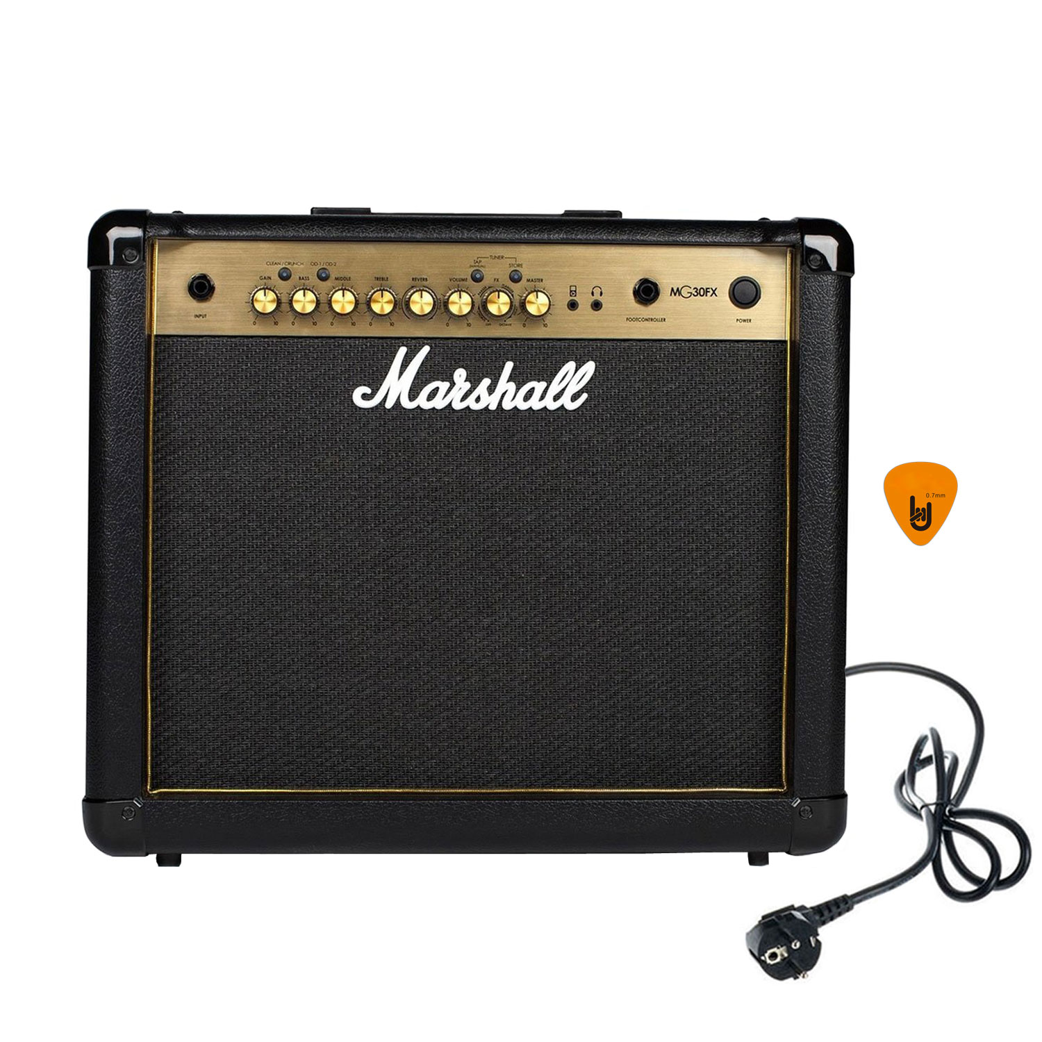 Ampli Marshall MG30FX Gold (Công suất 30W) Amply Đàn Guitar Điện Combo Amplifier MG30GFX - Kèm Móng Gẩy DreamMaker