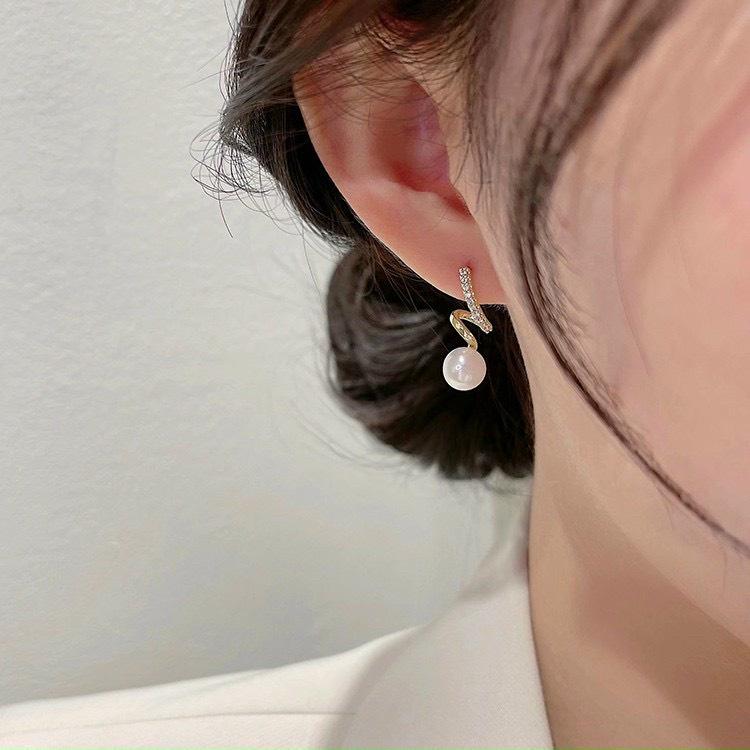 Bông tai thời trang nữ hạt cườm KLB 222