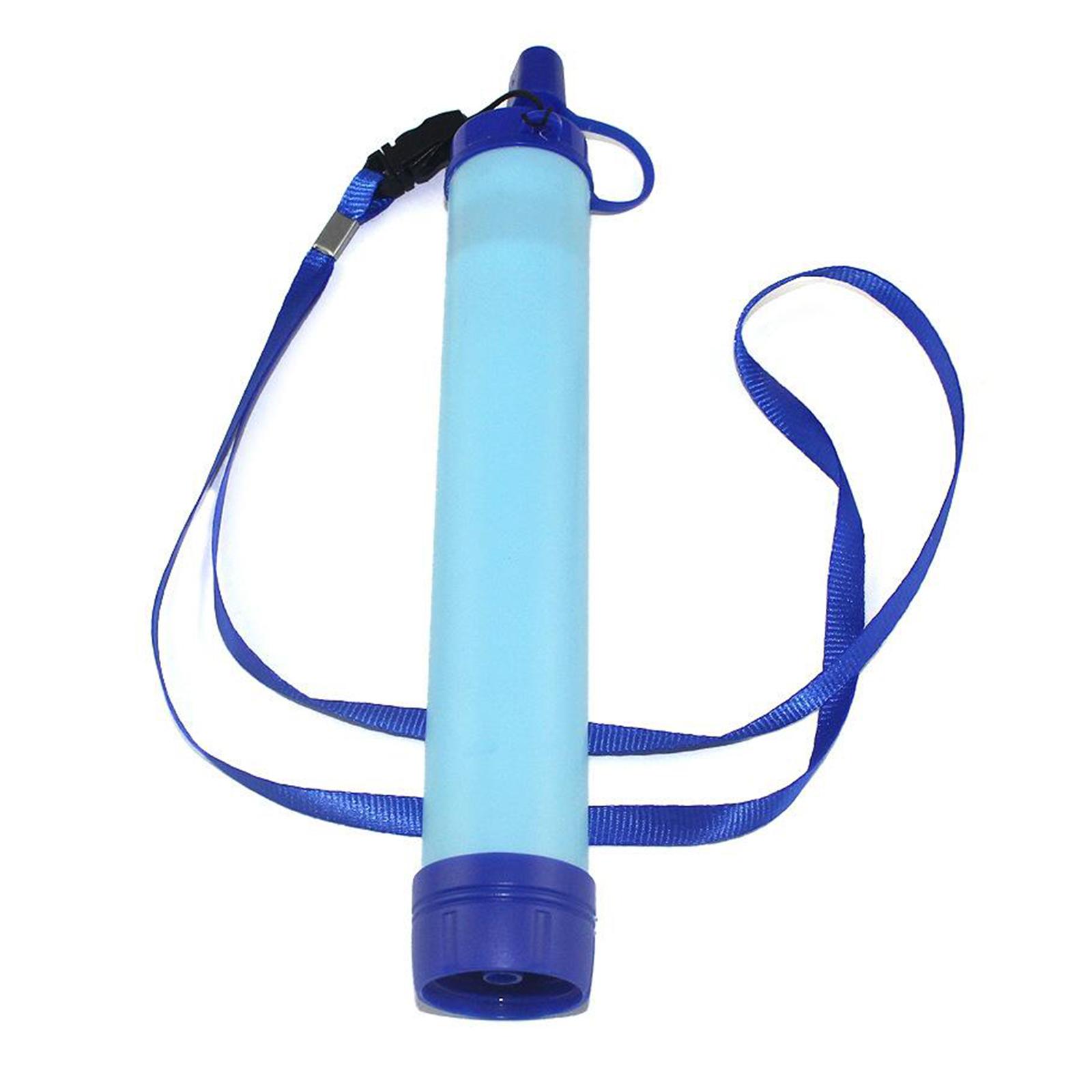 Personal Water Filter Straw Water Purifier Survival Gear for Hiking, Camping, Travel and Emergency Preparedness