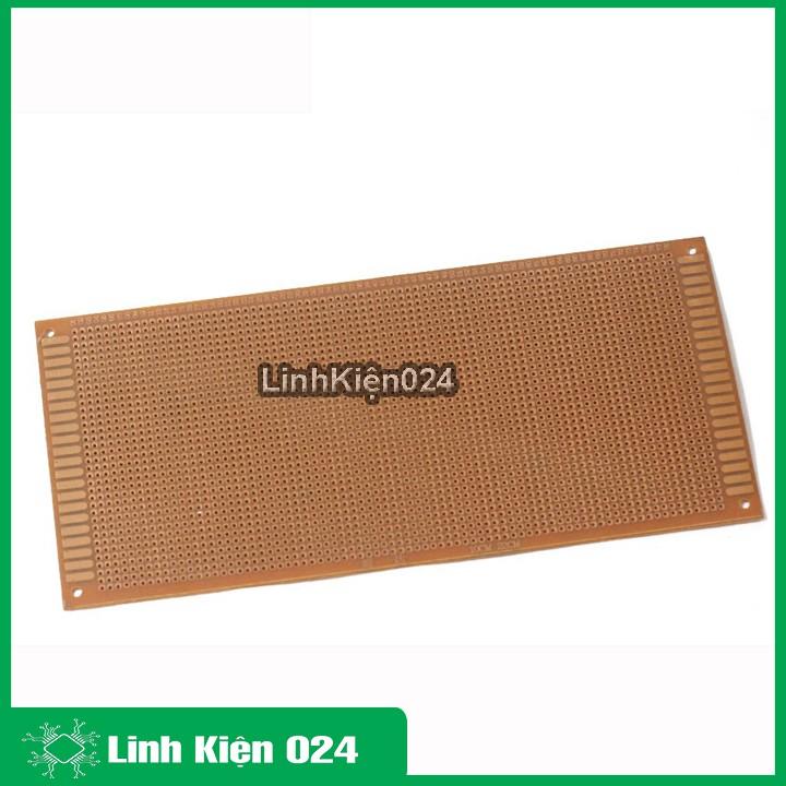 Phíp Đồng Lỗ - Bảng Mạch Đục Lỗ Sẵn PCB Nâu - Kích Thước 10x22MM