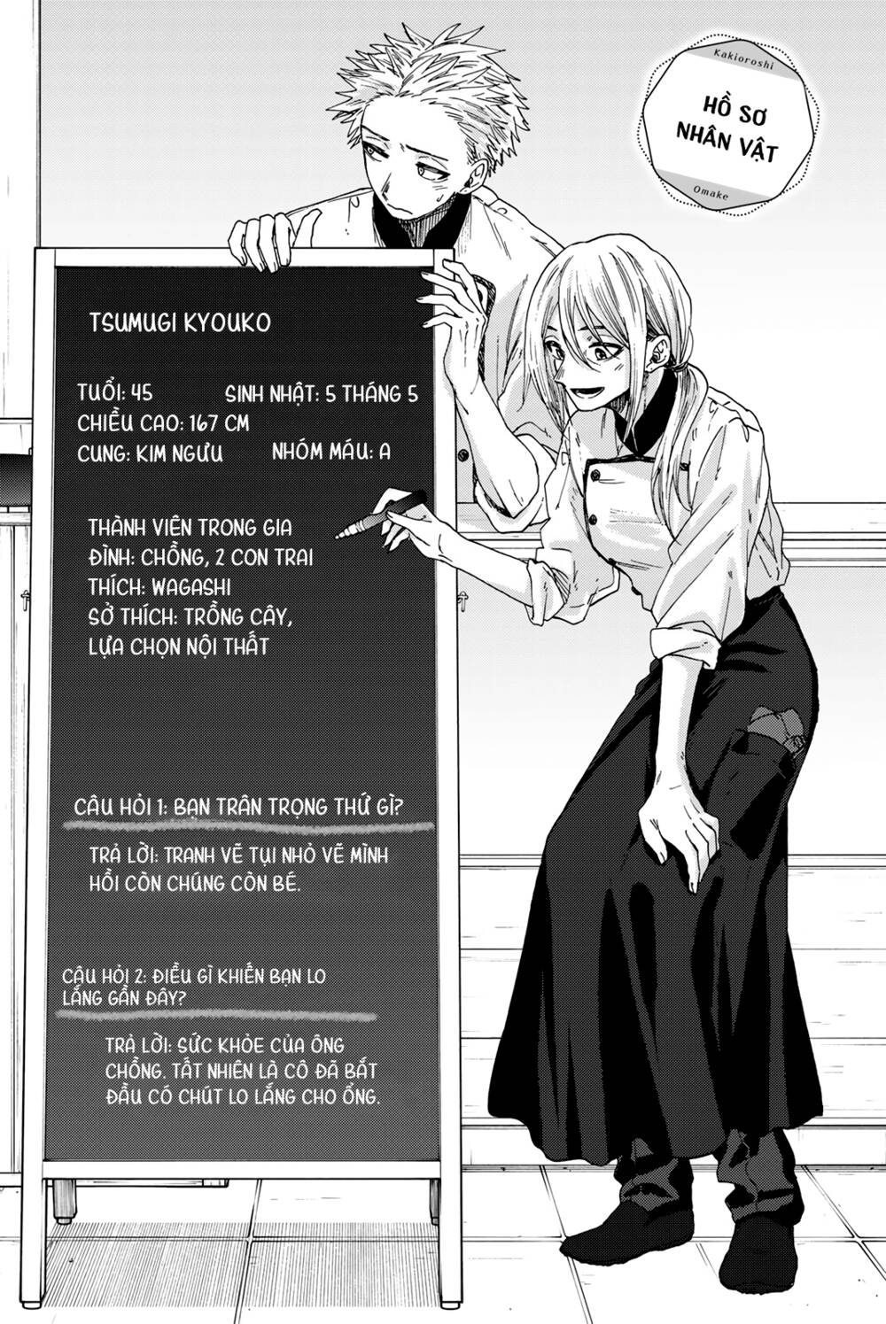 the fragrant flower blooms with dignity - kaoru hana wa rin to saku chapter 29.5 2