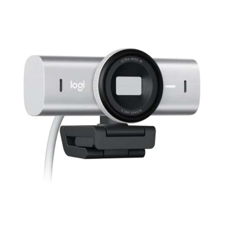 Webcam Logitech MX BRIO 4K ULTRA HD Đen/Xám - Hàng Chính Hãng